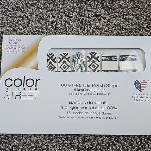 Color Street Press On Nails COSTA RICA ESCAPE - Picture 1 of 2